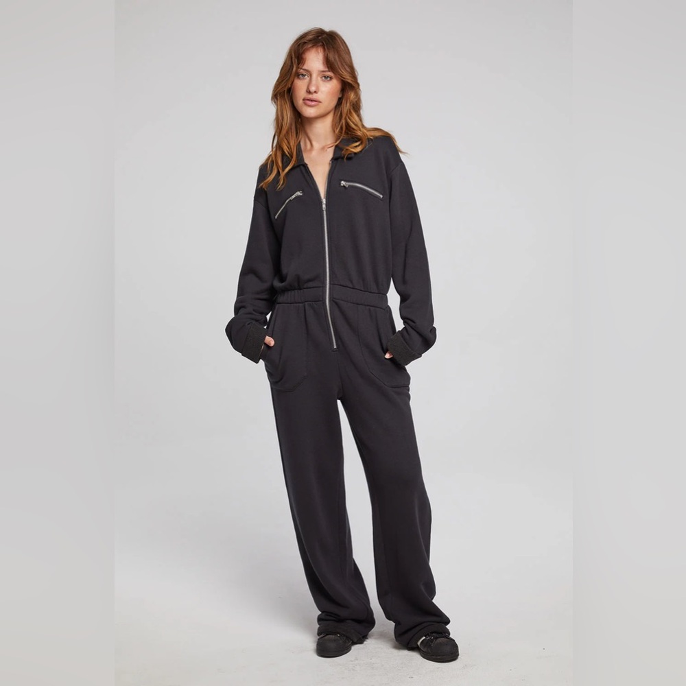 Chaser Dolores Jumpsuit - EGGPLANT